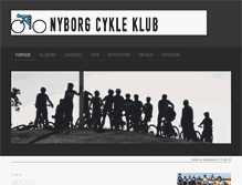 Tablet Screenshot of nyborgcykleklub.dk